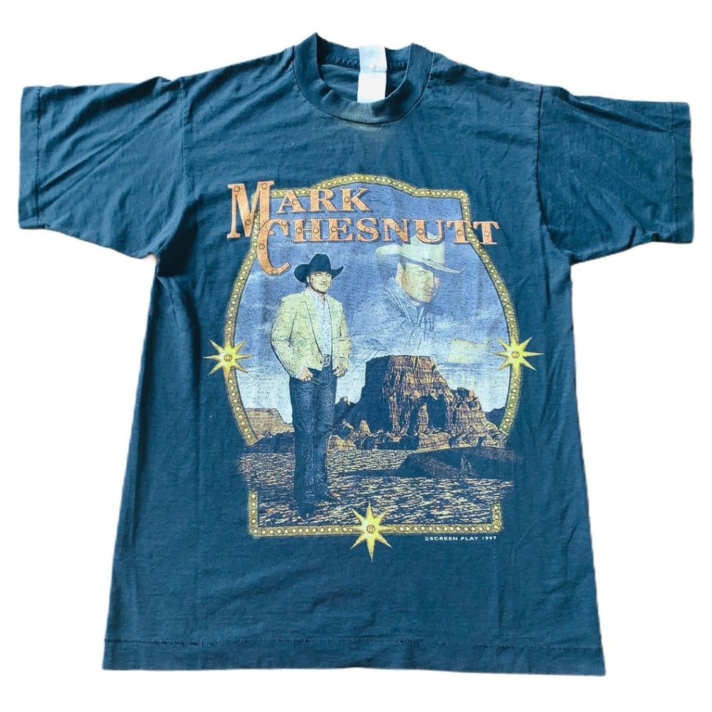 1997 Vintage Mark Chestnut Country T-Shirt